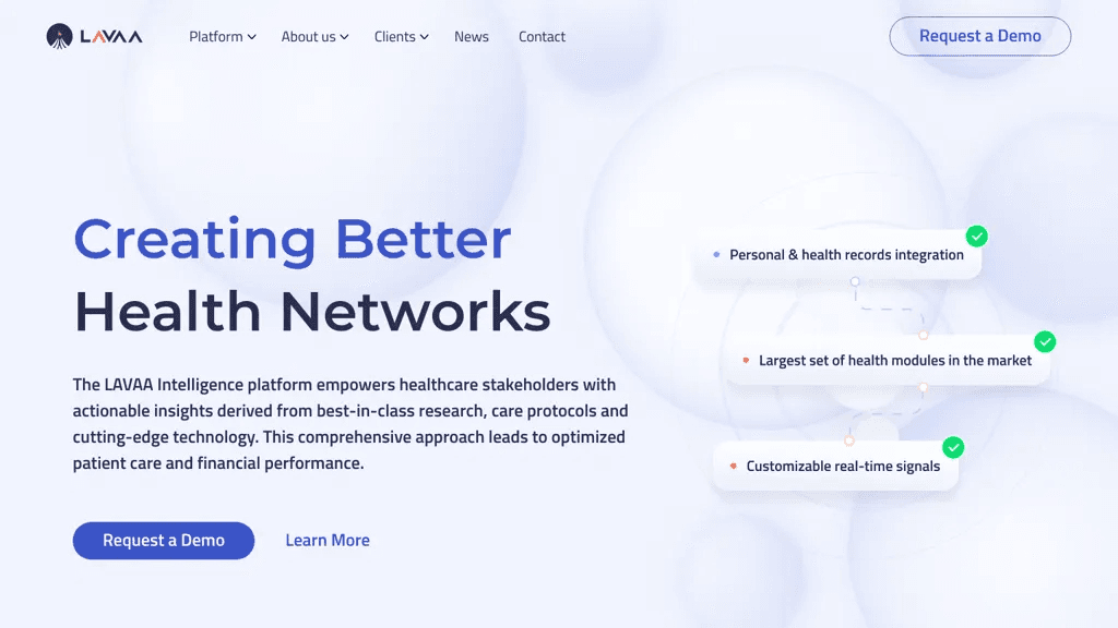 Health Links AI 官网截图