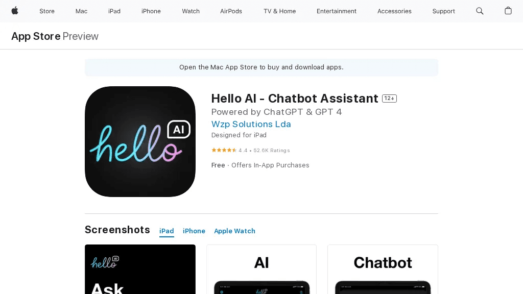 Hello AI 工具截图