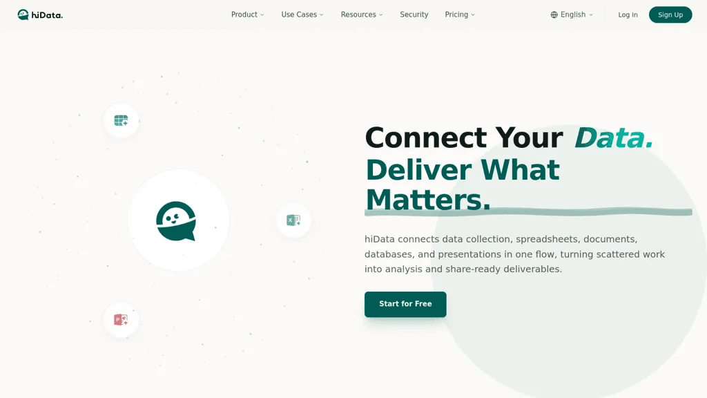 hiData.ai 工具截图