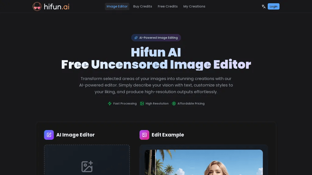 HiFun AI 工具截图