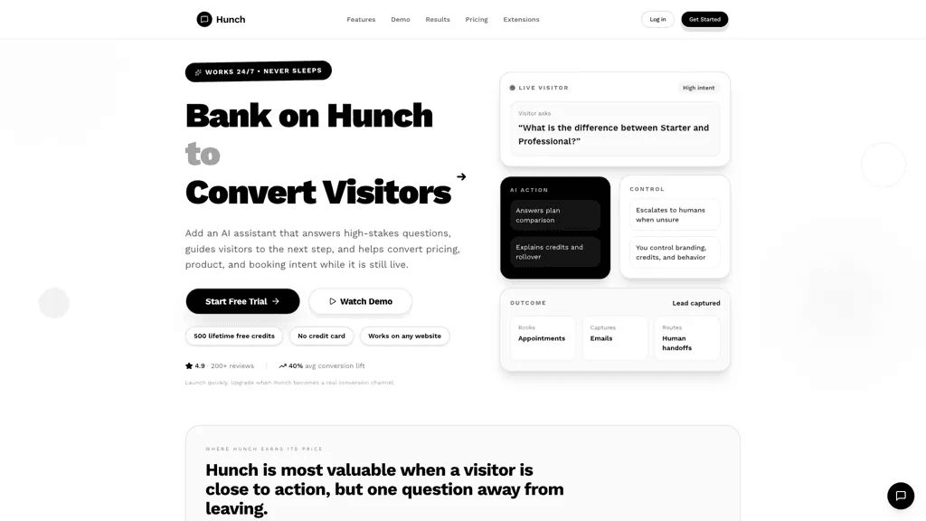 Hunchbank 官网截图