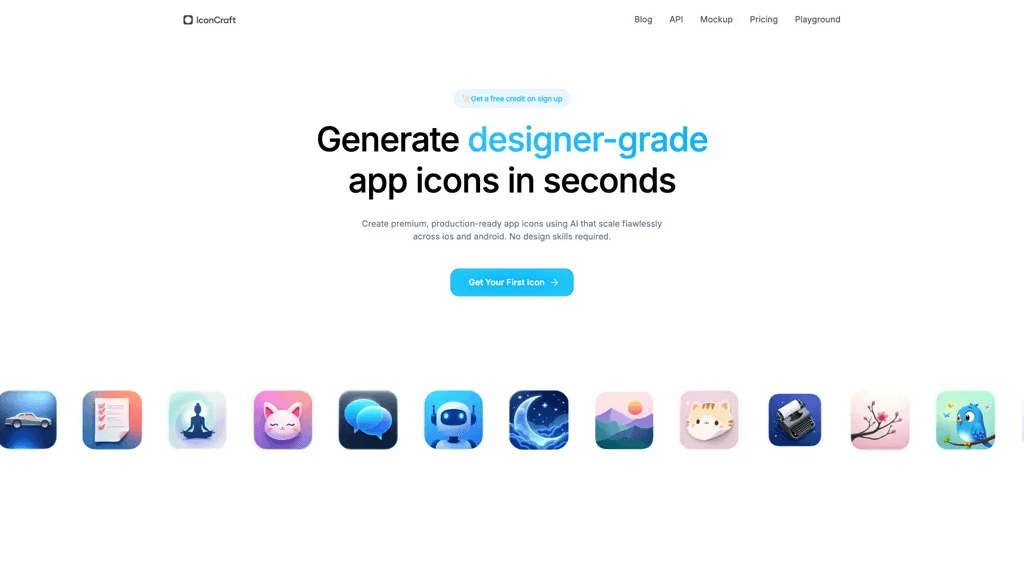 IconCraft AI 工具截图