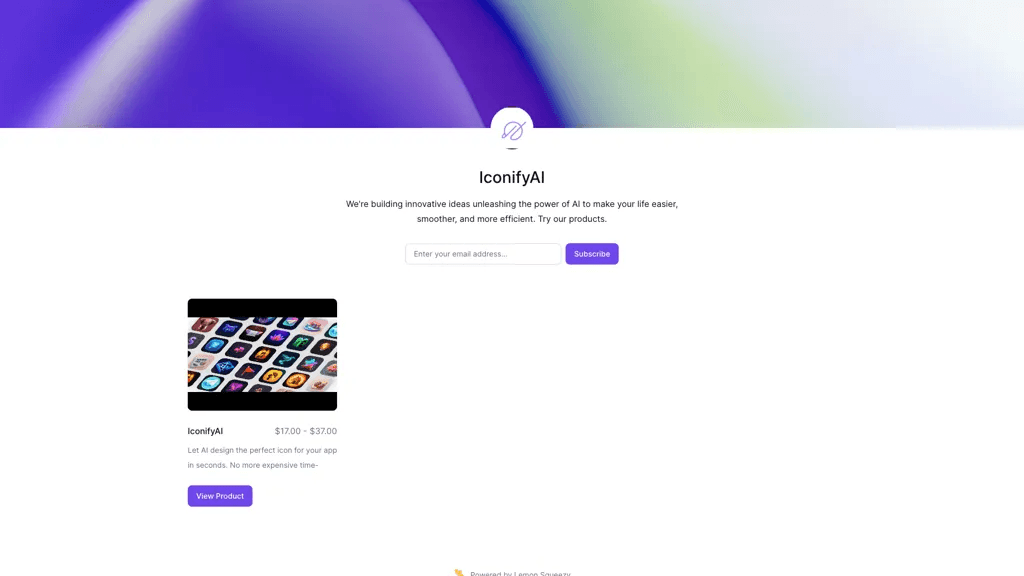 Iconify 官网截图