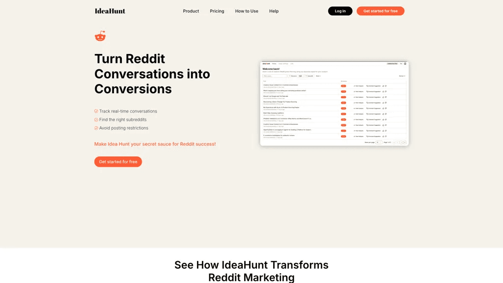 IdeaHunt 工具截图