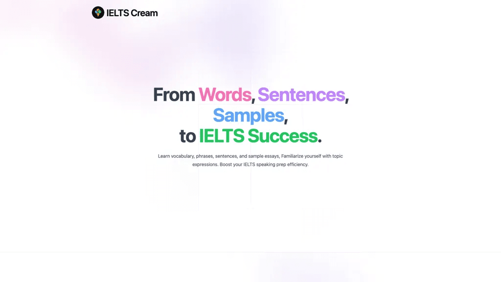 IELTS Cream 工具截图