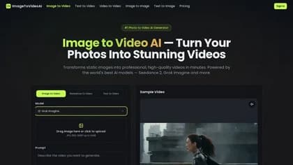 ImageToVideos.ai 工具截图