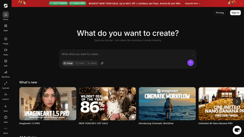 Imagine.art 工具截图