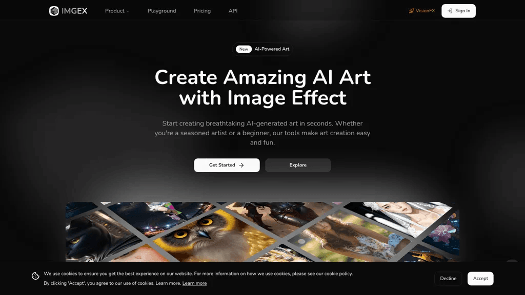 Imgex AI 工具截图
