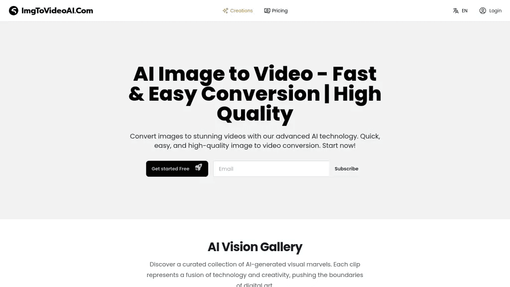 ImgToVideoAI 工具截图
