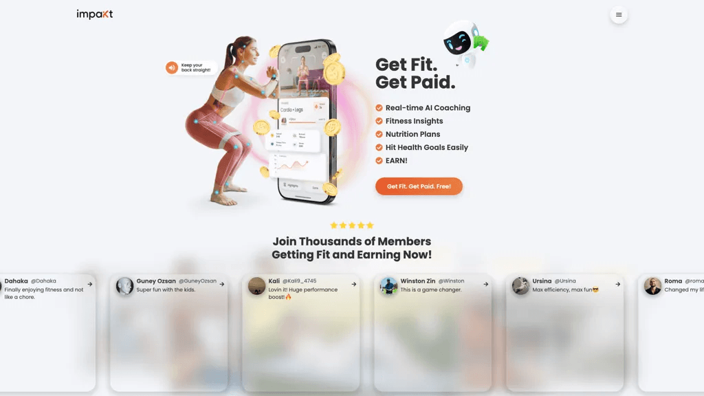 Impakt AI Coach 工具截图