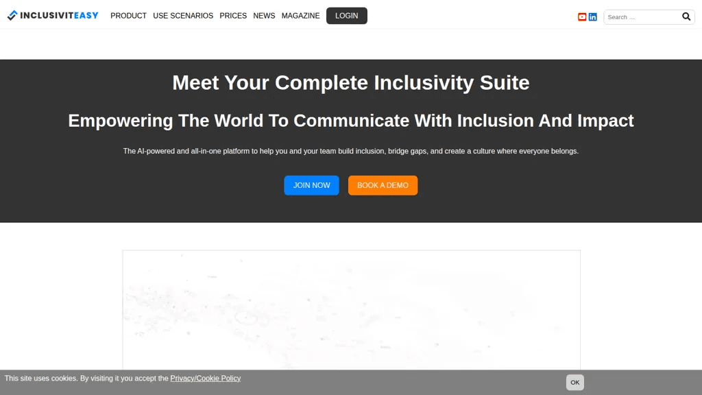 InclusivitEasy 官网截图