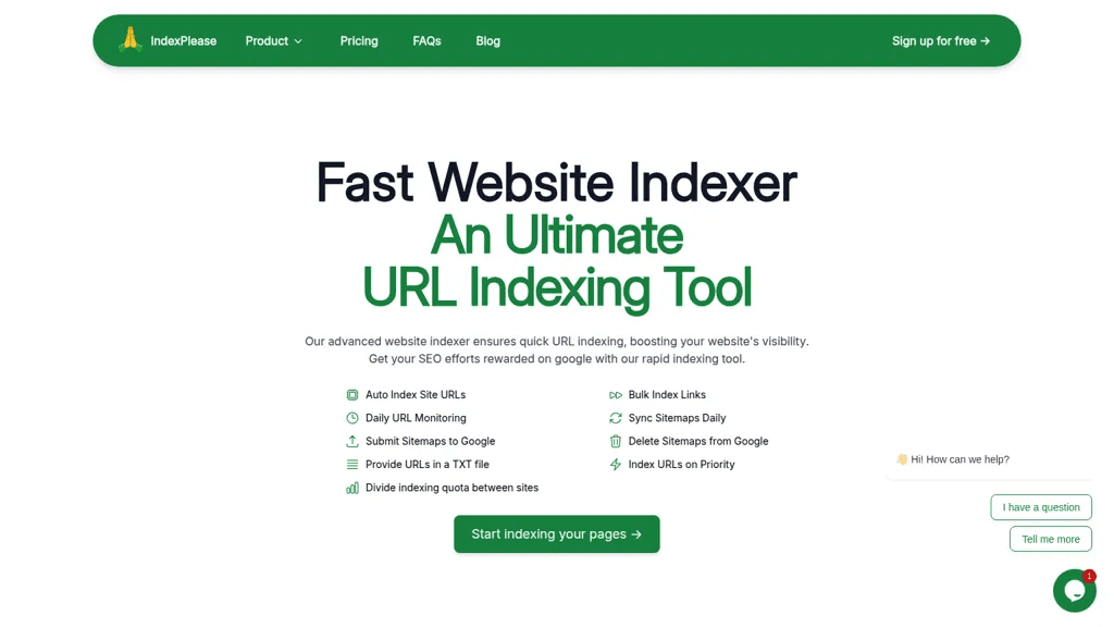 IndexPlease 工具截图