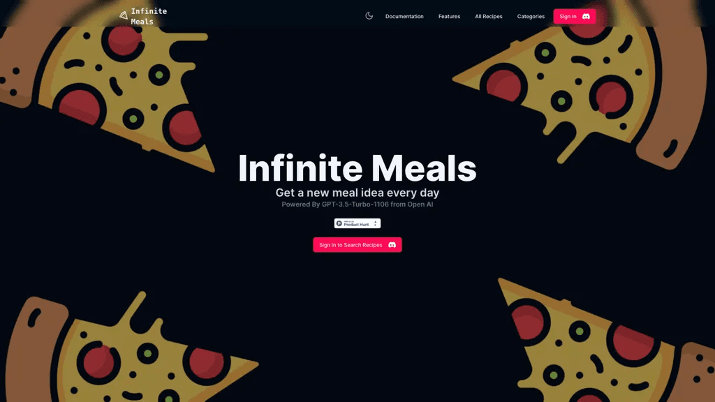 Infinite Meals 工具截图