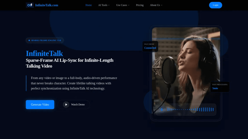 InfiniteTalk 工具截图