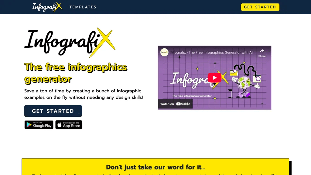 Infografix 工具截图