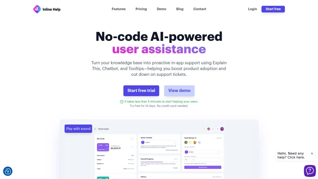 Inline Help 工具截图