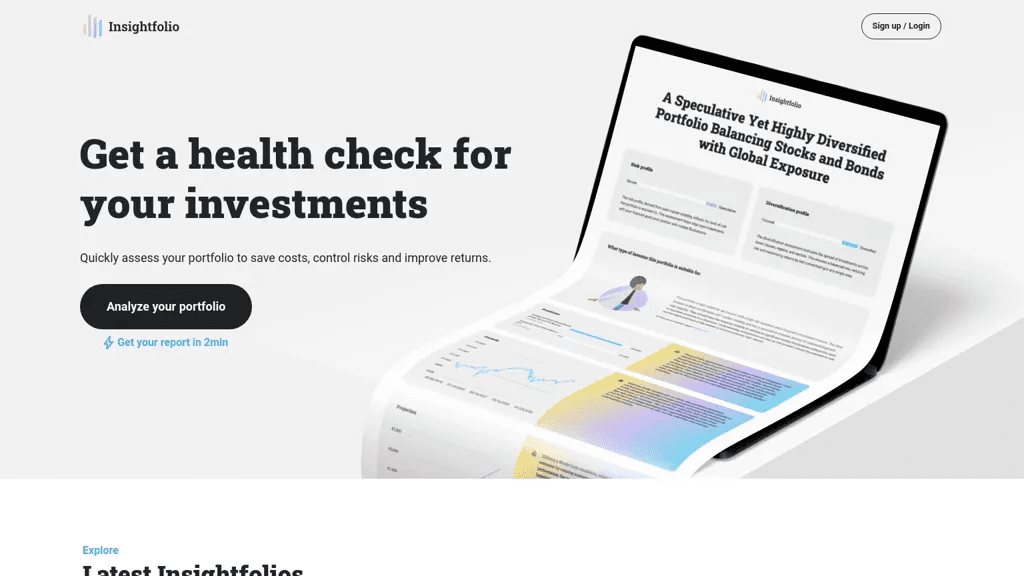 Insightfolio 工具截图