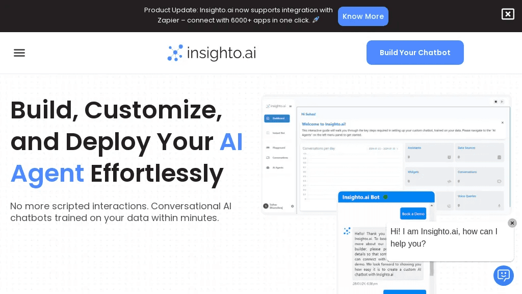 Insighto.ai 官网截图