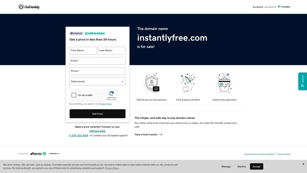 InstantlyFree 工具截图
