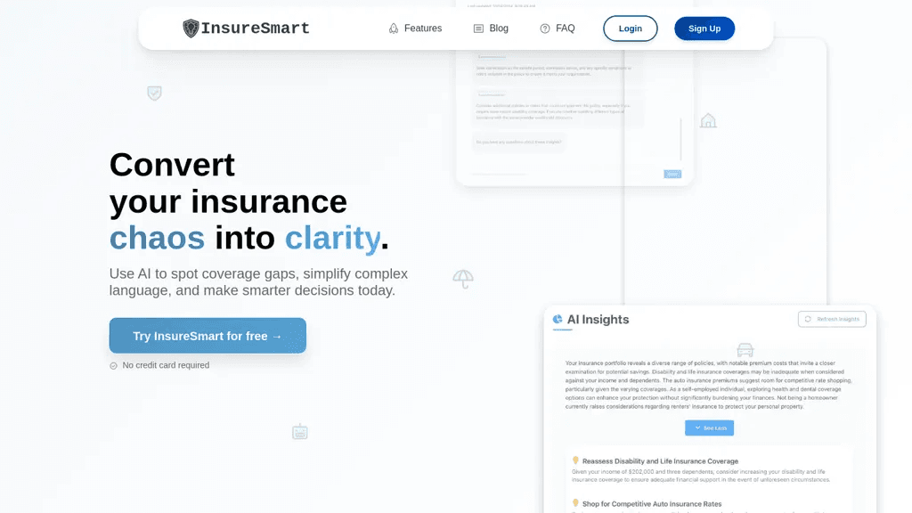 InsureSmart 官网截图