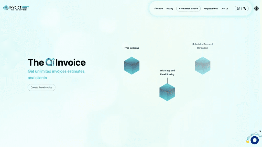 Invoicemint 官网截图