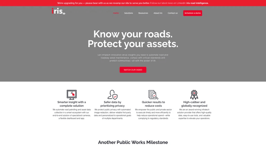 irisradgroup.com 官网截图