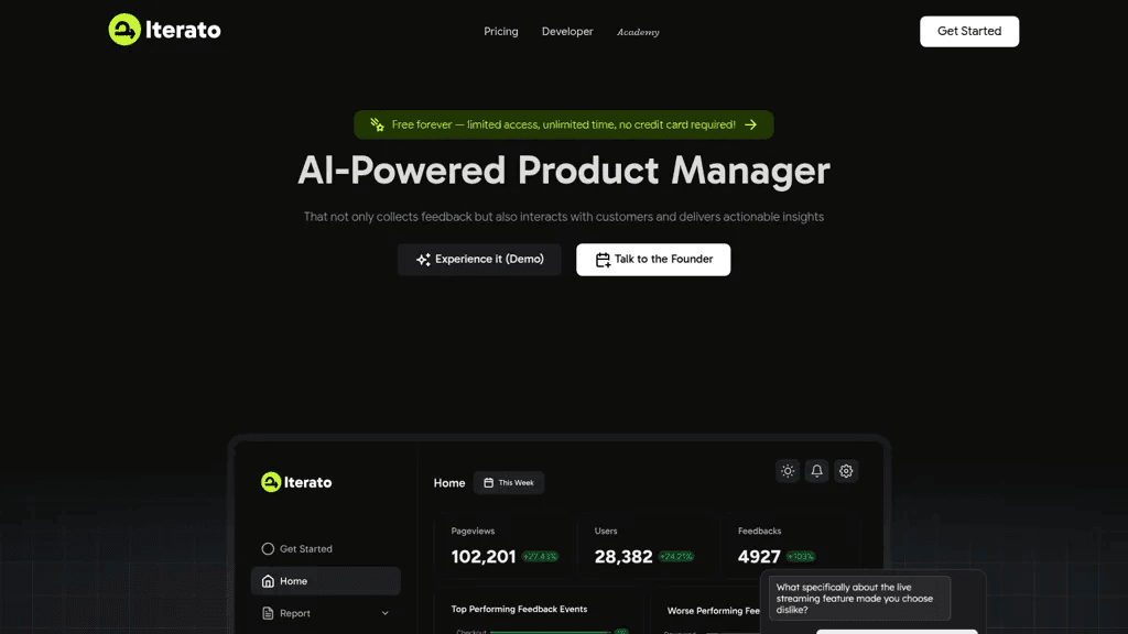 iterato.ai 官网截图