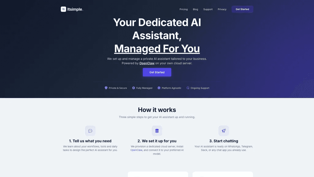 Itsimple ai 工具截图