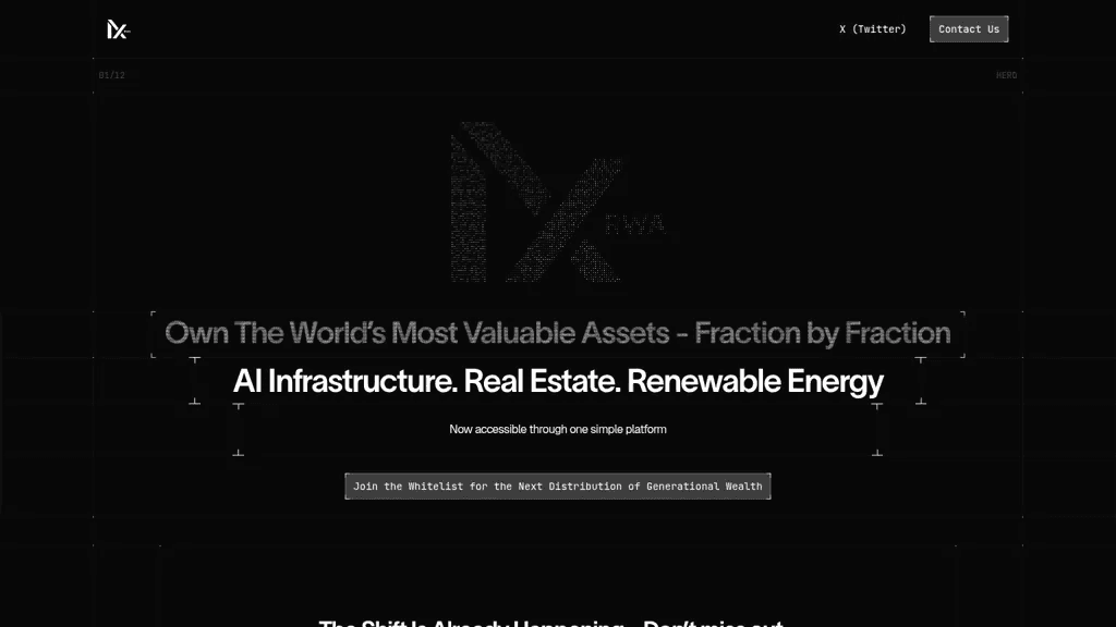 IX RWA 工具截图