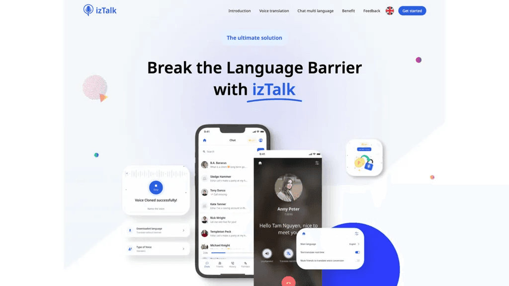 izTalk 工具截图