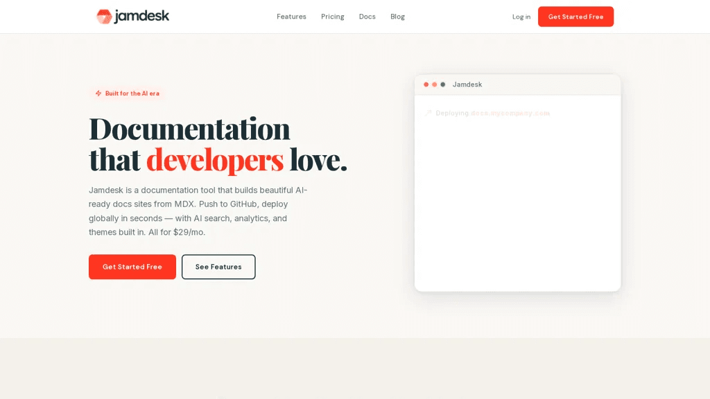 Jamdesk 工具截图
