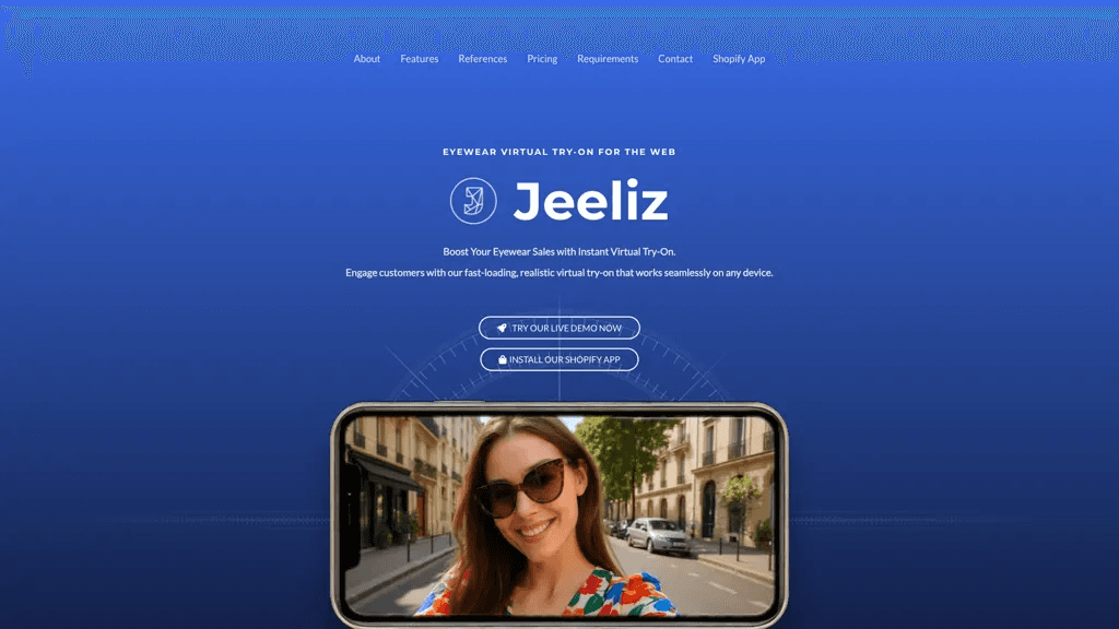 jeeliz.com 工具截图