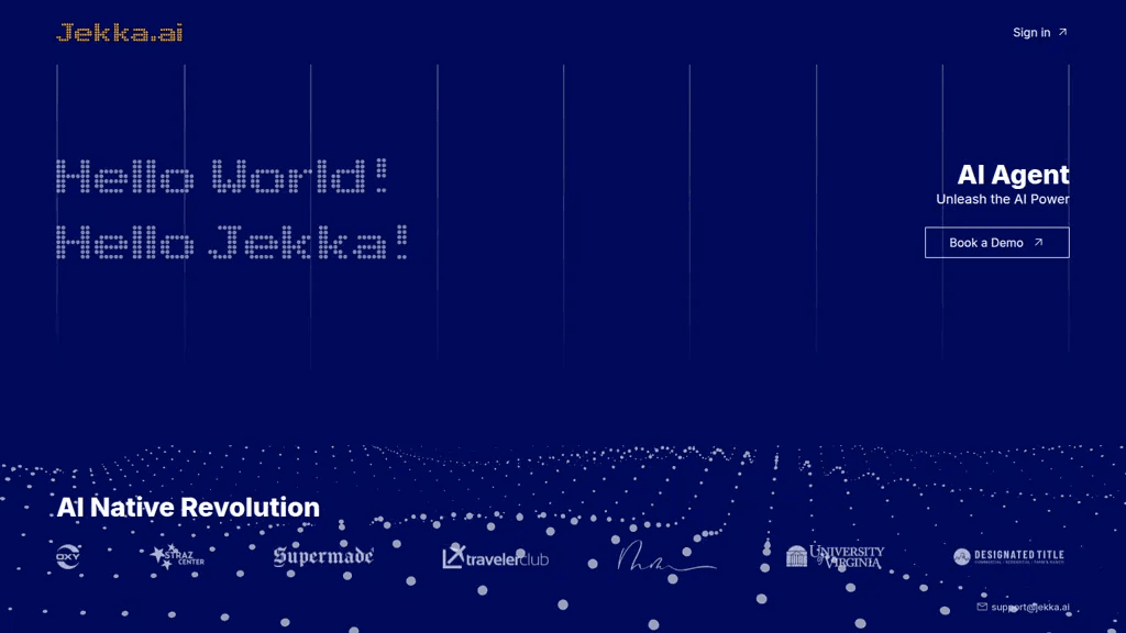 Jekka.ai Chatbot 工具截图