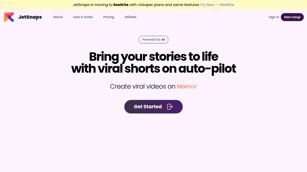 jetsnaps.ai 工具截图