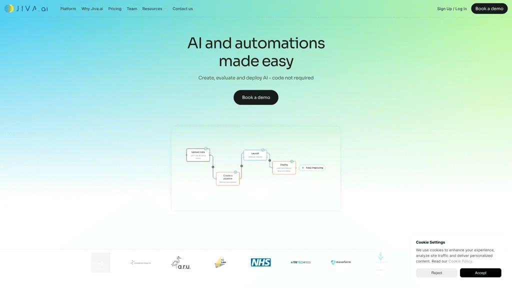 Jiva.ai 工具截图