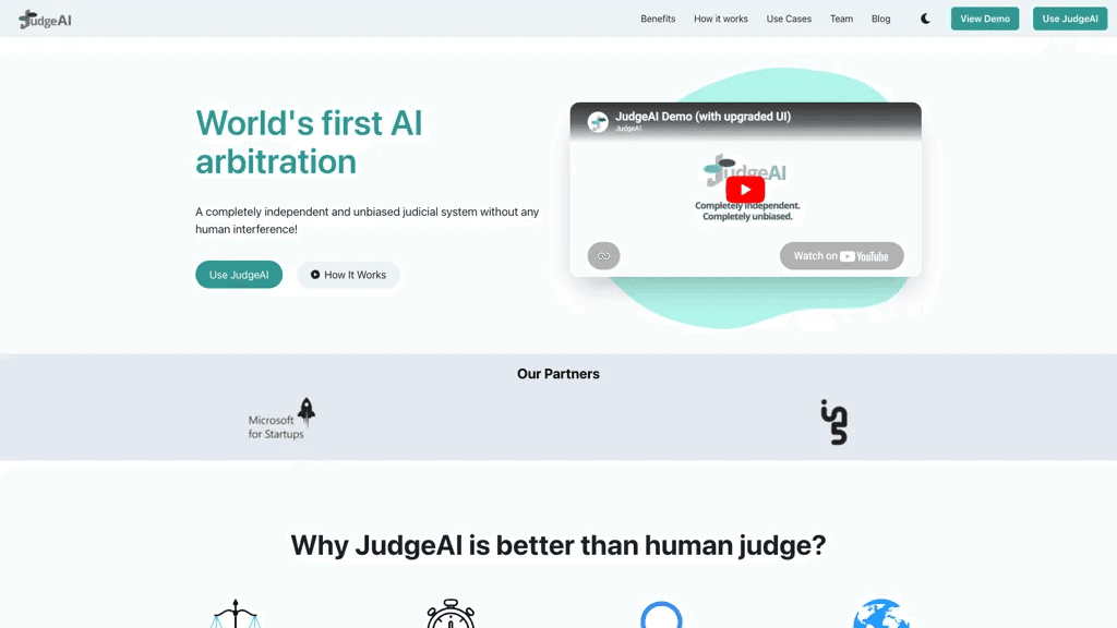Judgeai 工具截图