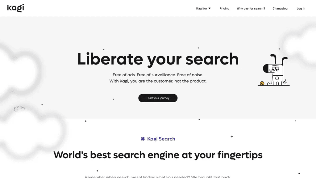Kagi.com 工具截图
