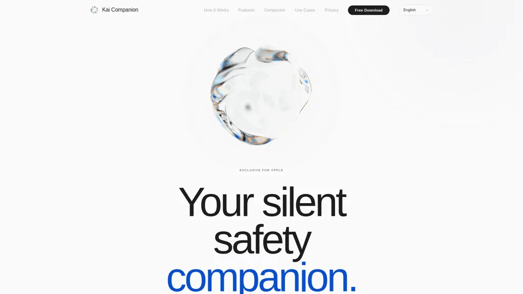 Kai Companion 官网截图