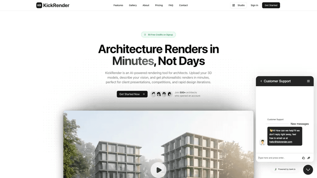 Kickrender 工具截图