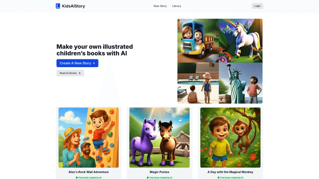 KidsAIStory 工具截图