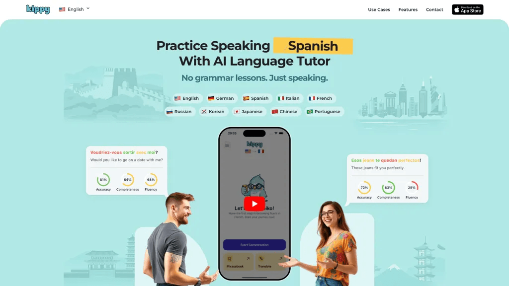 Kippy Language Tutor 工具截图