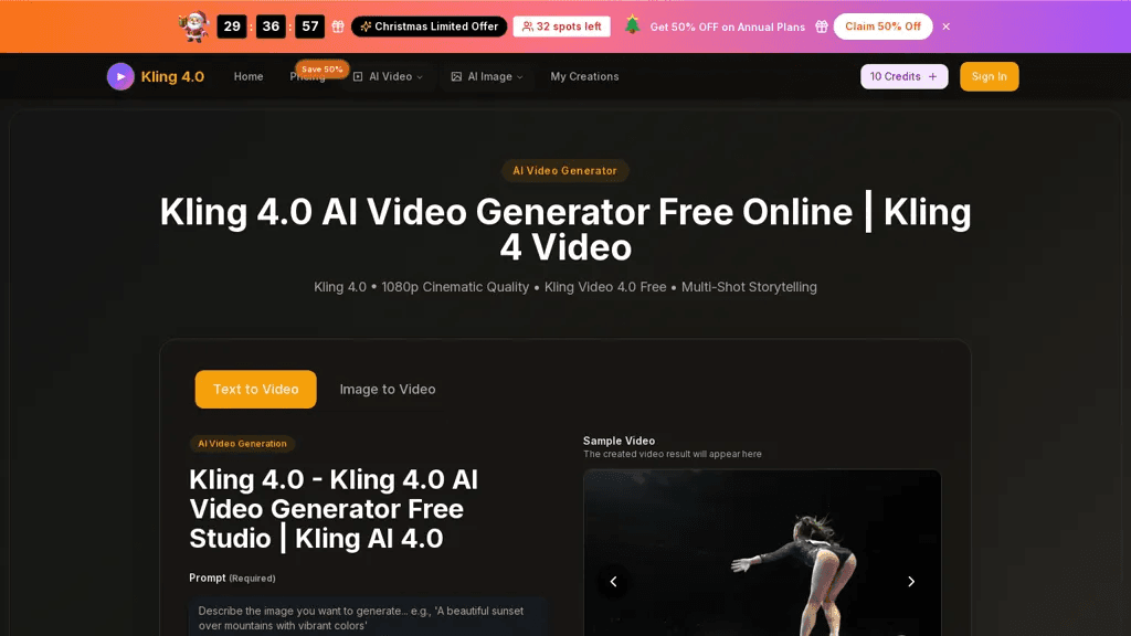 Kling4.app 工具截图