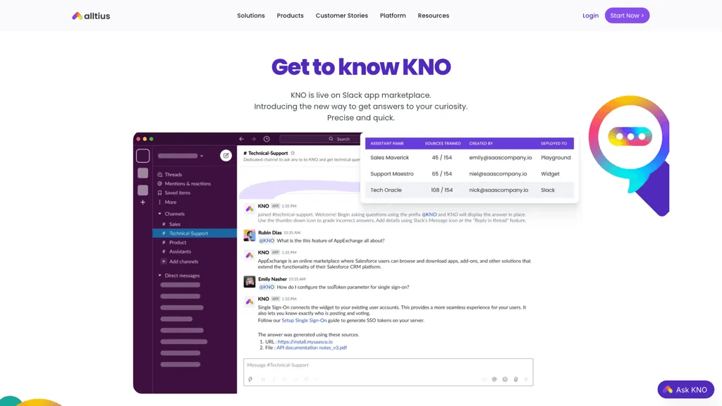 KNO 官网截图
