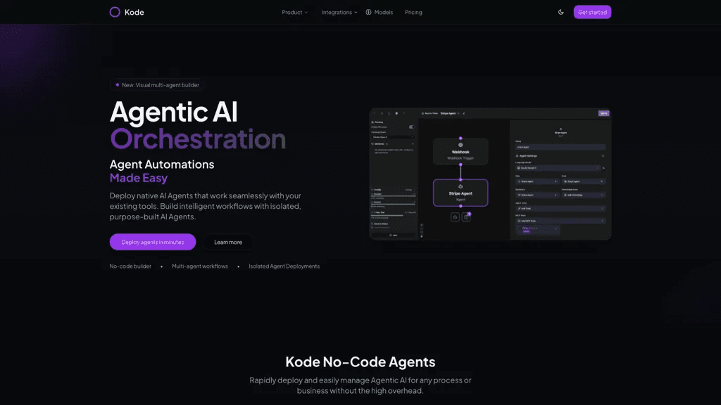 Kode AI 工具截图