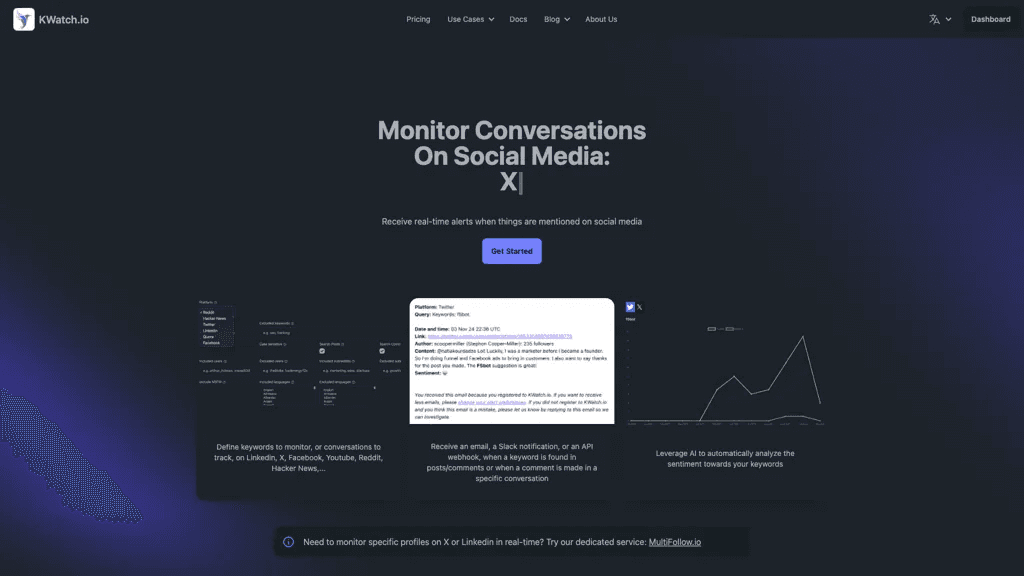 KWatch.io 官网截图