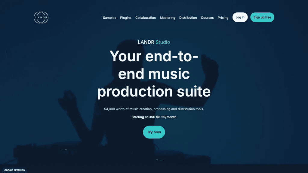 Landr 工具截图