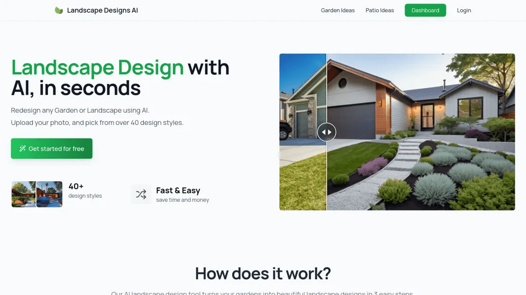 Landscape Designs AI 官网截图