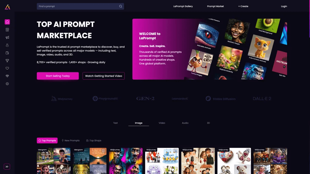 LaPrompt 工具截图