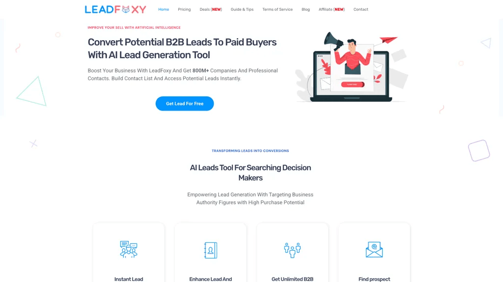 Lead Foxy 工具截图