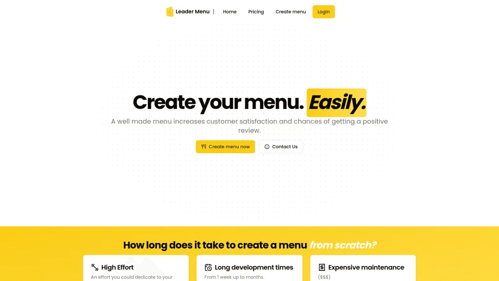 Leader menu 工具截图